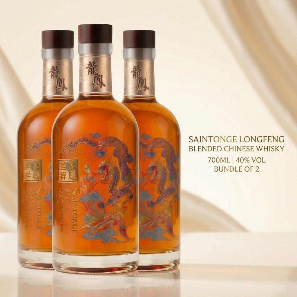 SAINTONGE LONGFENG BLENDED CHINESE WHISKY 700ML 40%vVol