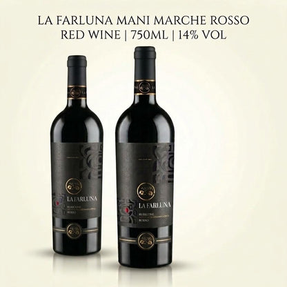 LA FARLUNA MANI MARCHE ROSSO RED WINE  750ML14%Vo1