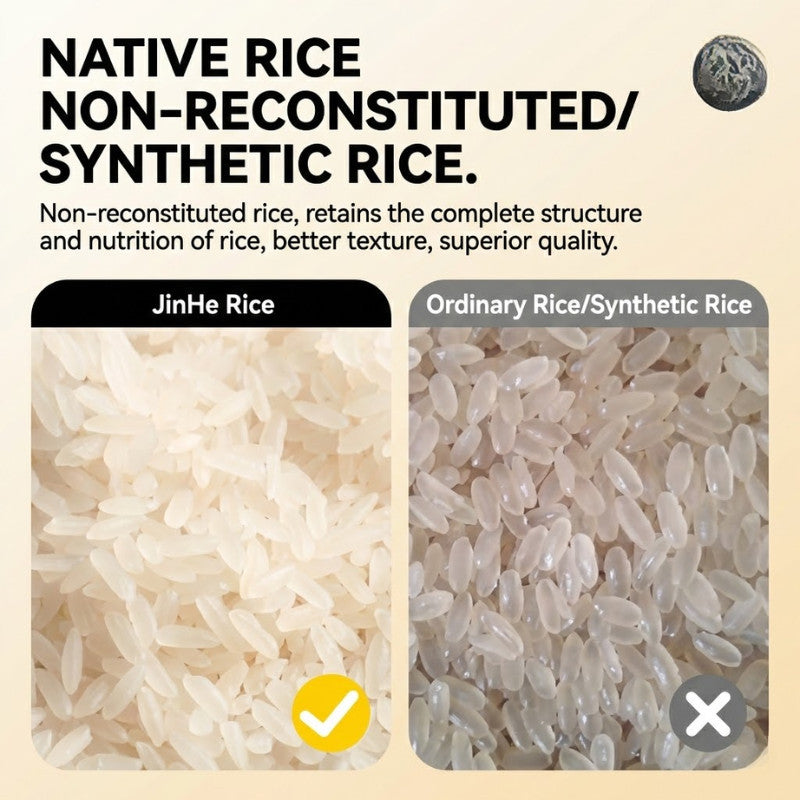 DaoHeXiang Fresh Cooked Rice 210G*10 Bowls - Ready in 2 Min, Tastes Like Freshly Steamed